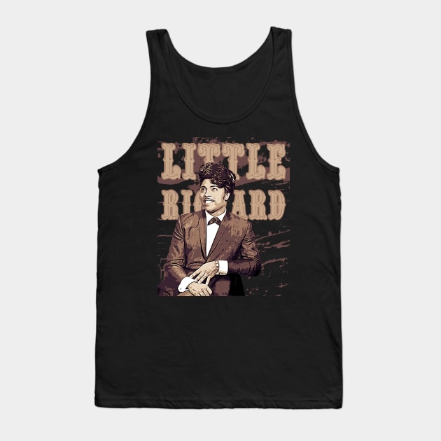 Little Richard Tank Top by Degiab